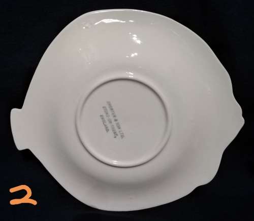 Shorter and Son- 1930`s Stoke on Trent-England-Fish Plate-Small (19cmx17cm)