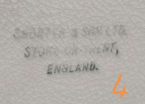Shorter and Son- 1930`s Stoke on Trent-England-Fish Plate-Small (19cmx17cm)
