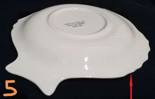 Shorter and Son- 1930`s Stoke on Trent-England-Fish Plate-Large (22,5cmx20,5cm)
