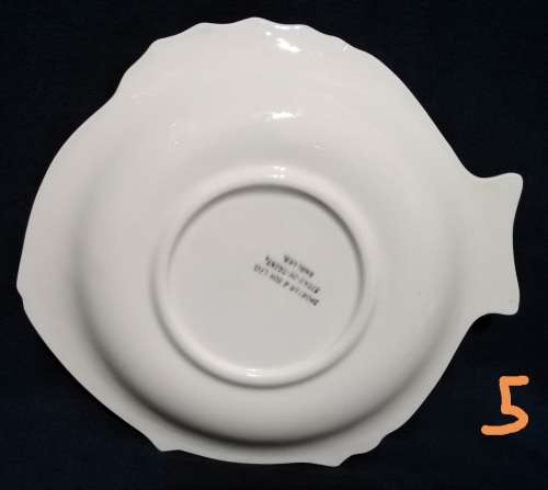 Shorter and Son- 1930`s Stoke on Trent-England-Fish Plate-Large (22,5cmx20,5cm)