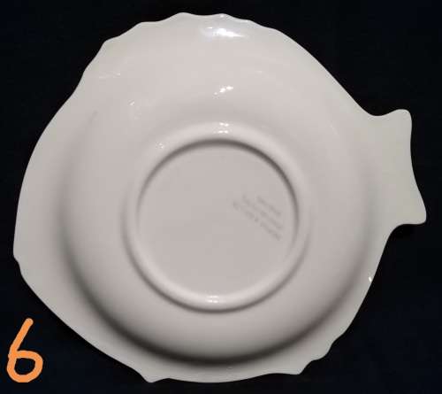 Shorter and Son- 1930`s Stoke on Trent-England-Fish Plate-Large (22,5cmx20,5cm)
