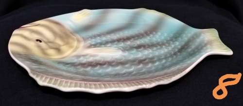 Shorter and Son- 1930`s Stoke on Trent-England-Fish Plate-Large (22,5cmx20,5cm)