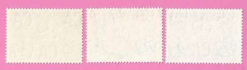 Bechuanaland Protectorate-Used-1960-SACC150-152-75th Anniversary-Thematic-Famous People