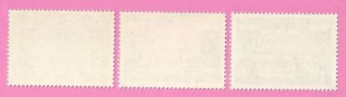 Bechuanaland Protectorate-MM-1960-SACC150-152-75th Anniversary-Thematic-Famous People