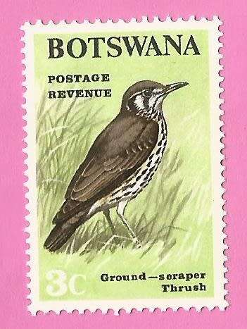 Botswana 1967 Birds -MM-Thematic-Fauna-Birds