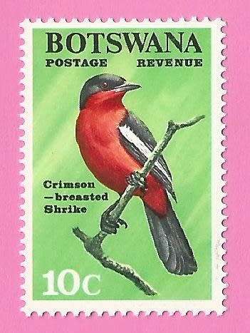 Botswana 1967 Birds-MM-Thematic-Fauna-Birds