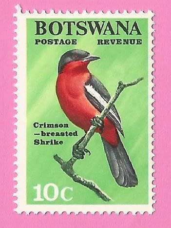 Botswana 1967 Birds-MM-Thematic-Fauna-Birds