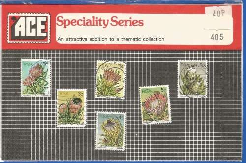 Pre-Packed Theme Stamps-Flora-South Africa-Used-Set-Sold As Is