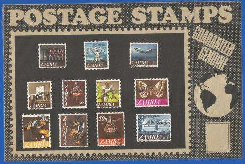 Pre-Packed Theme Stamps-Culture-Tradition-Zambia-Used-Set-Sold As Is