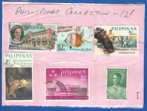 Pre-Packed Stamps-Philippines-Used-Sold as Is