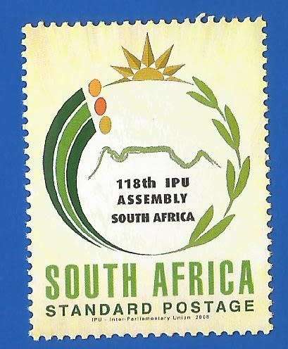 2008-Republic of South Africa-MNH-SACC1854-118th Inter-Parliamentary Union Assembly South Africa-IPU