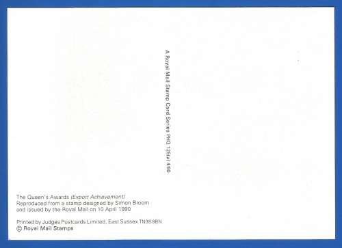 Unused-Royal Mail Post Card-England