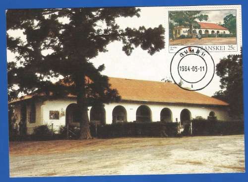 1984-Unused-Pre-Stamped Post Card-Transkei-Maximum card