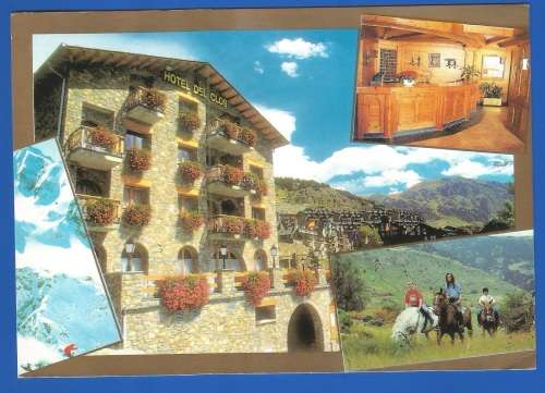 2000-Post Card-Used-Hotel Del Clos