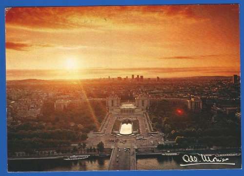 1983-Post Card-Used-Paris