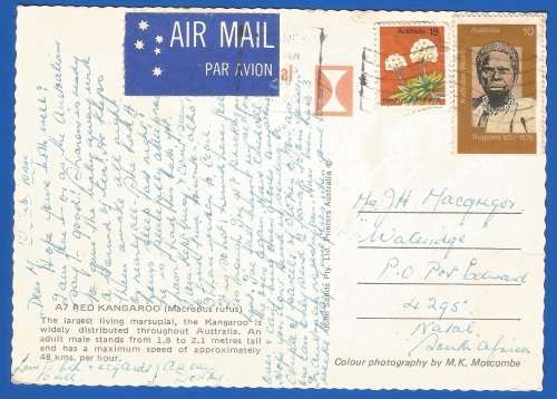 Post Card-Used-Australia