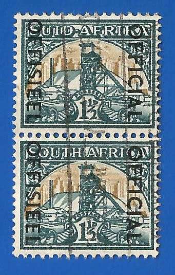 1950-Union of South Africa-Official-1½d-Used-SACC O43