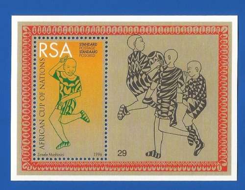 1996-RSA-MNH-M/S-SACC 938-African Cup of Nations.