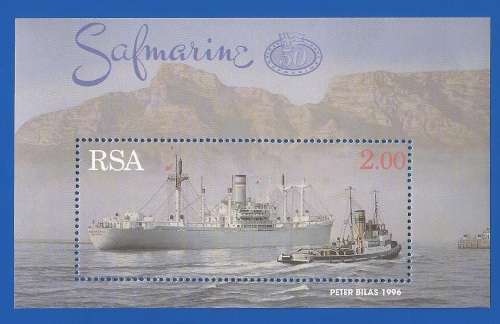 1996-RSA-MNH-M/S-SACC973-50th Anniversary of Safmarine