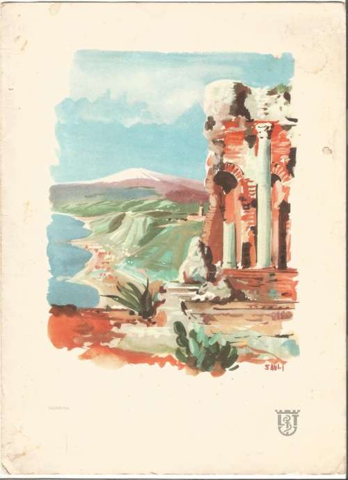 Collectable-Vintage-Menu-M. n Europa-Lloyd Triestino-Dinner-Thursday December 3rd-1964