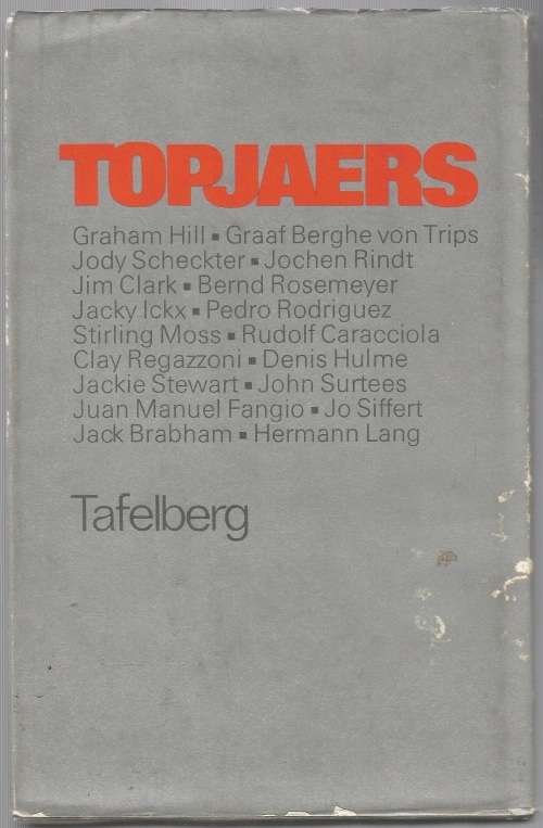 Book-Top Jaers-Die Wereld se bestes in Formule1-1976-Helmut Sohre-124-page Book-Hard Cover