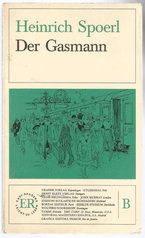 Book-Der Gasmann-Heinrich Spoerl-1974-64-page Book-Fair Condition-German-Soft Cover