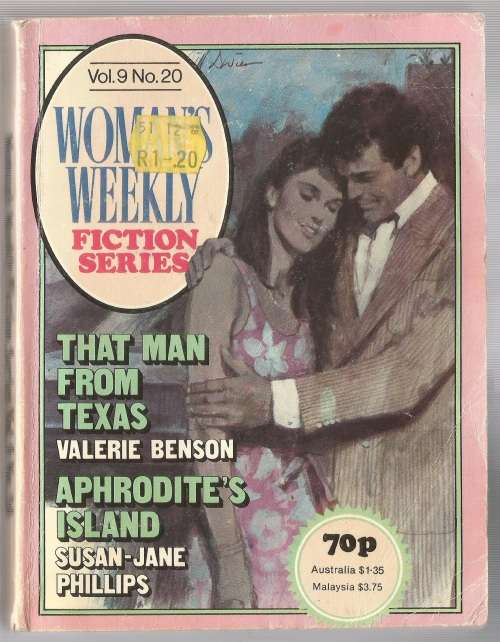 Book-Woman`s Weekly Fiction Series Vol9 no 20-1982-192-page Book-Fair Condition-Soft Cover