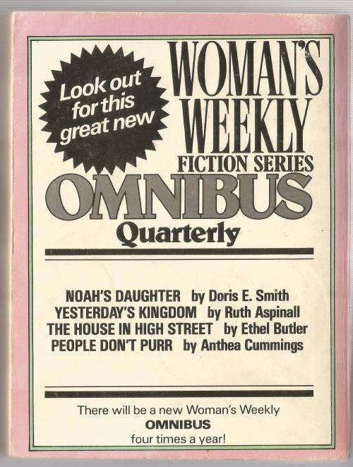 Book-Woman`s Weekly Fiction Series Vol9 no 20-1982-192-page Book-Fair Condition-Soft Cover