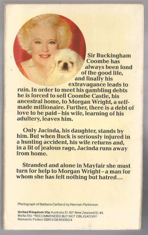 Book-Love in Pity-Barbara Cartland-1977-208-page Book-Fair Condition-Soft-Cover