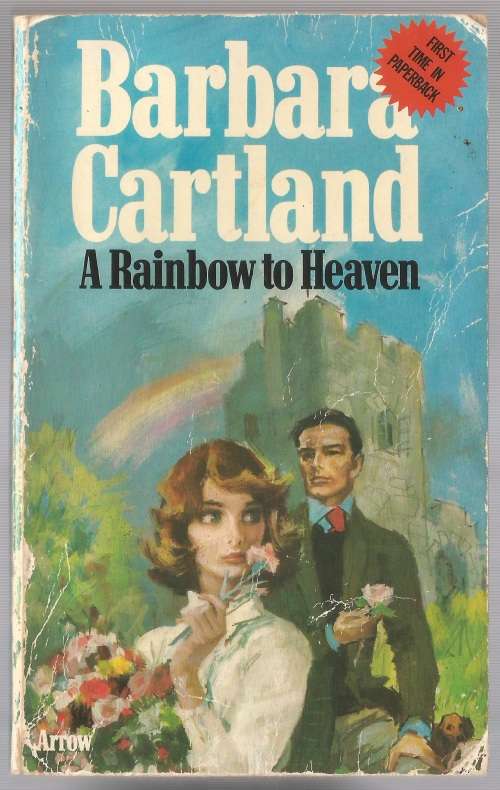 Book-A Rainbow to Heaven-Barbara Cartland-1976-160-page Book-Fair Condition-Soft-Cover