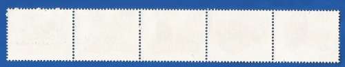 1996-RSA-MNH-SACC941-945-Setenant strip of 5-Big Five-Additional values to the Definitive Issue.