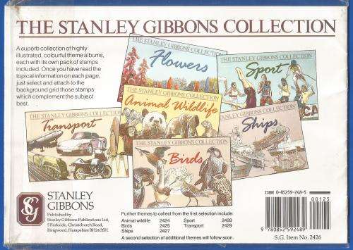 Stanley Gibbons-Pre-Packed Stamps-Used-Unchecked-Theme Stamps-Sold as Is
