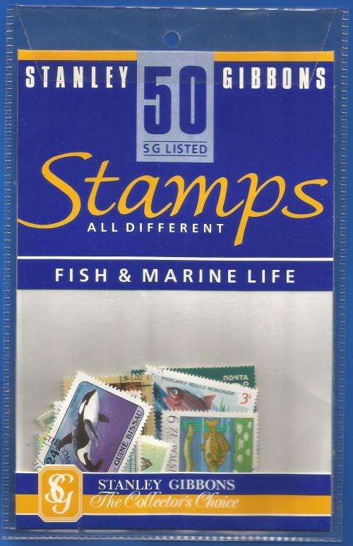 Stanley Gibbons-Pre-Packed Stamps-Used-Unchecked-Theme Stamps-Sold as Is