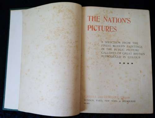 Book-The Nations Pictures-48 Pictures of National Galary Paintings.