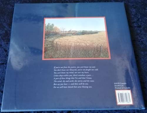 1994-Book-If you`re not from the Prairie-David Bouchard-Signed-32pg