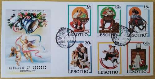 1981-Kingdom of Lesotho-Christmas-FDC-Cover