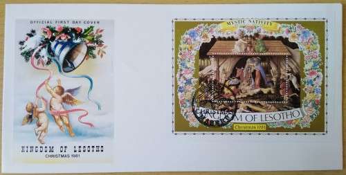 1981-Kingdom of Lesotho-Christmas-FDC-Cover