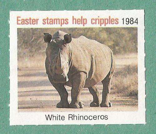1984-Easter Stamp-No Gum-Theme-Fauna