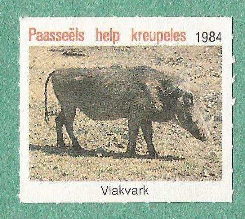 1984-Easter Stamp-No Gum-Theme-Fauna