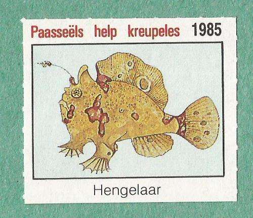 1985-Easter Stamp-No Gum-Theme-Fauna-Fish