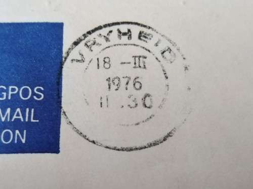 Domestic Mail-Postmark-1976-Vryheid