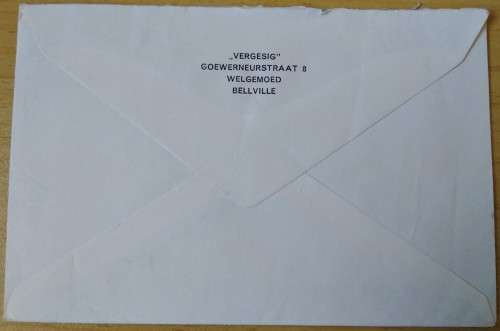 Domestic Mail-Postmark-1974-Cape Town