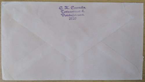 Domestic Mail-Postmark-1992-Potchefstroom