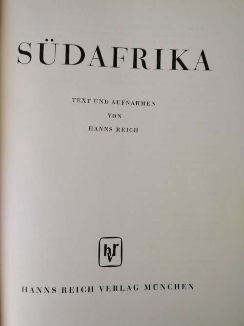 Book-SUD AFRIKA-1955