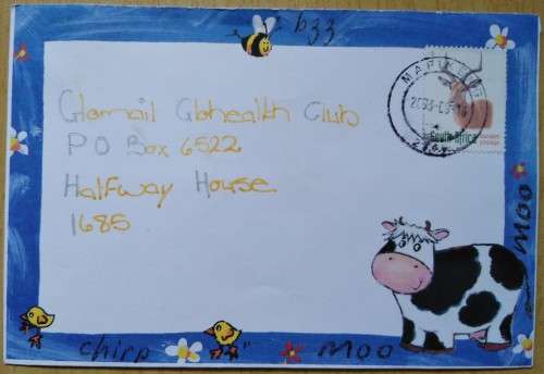 Domestic Mail-Cover-Postmark-2003-Mafikeng
