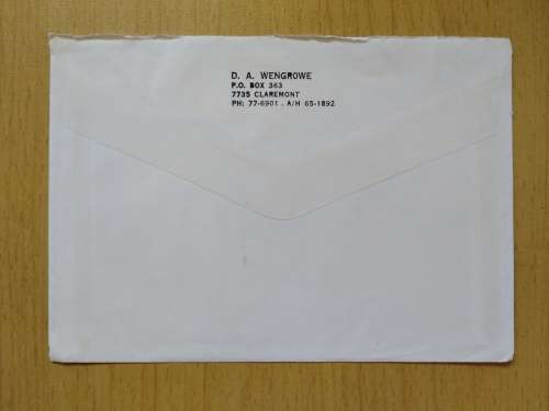 Domestic Mail-Cover-Postmark-1984-Capetown