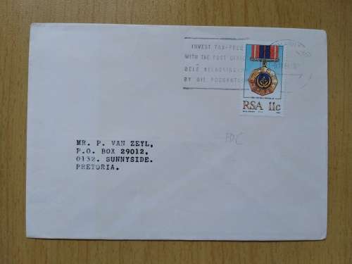 Domestic Mail-Cover-Postmark-1984