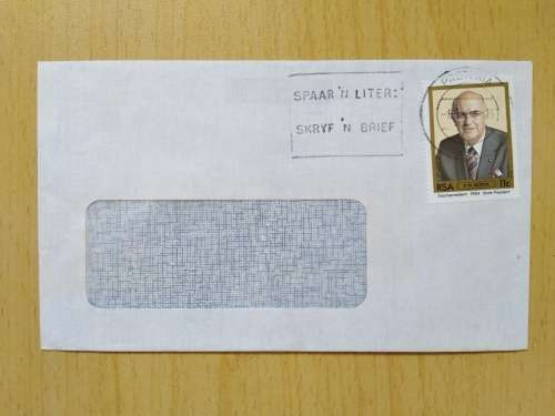 Domestic Mail-Cover-Postmark-1984-Pretoria