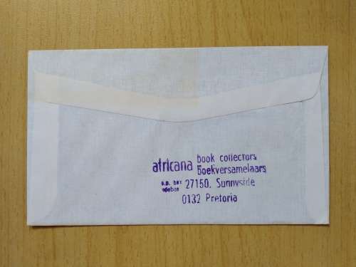 Domestic Mail-Cover-Postmark-1984-Pretoria