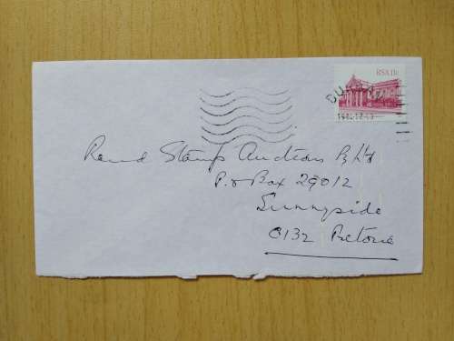 Domestic Mail-Cover-Postmark-1984-Durban